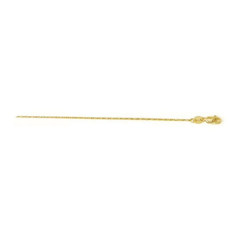 10K Yellow Gold (1.0mm) Raso Chains