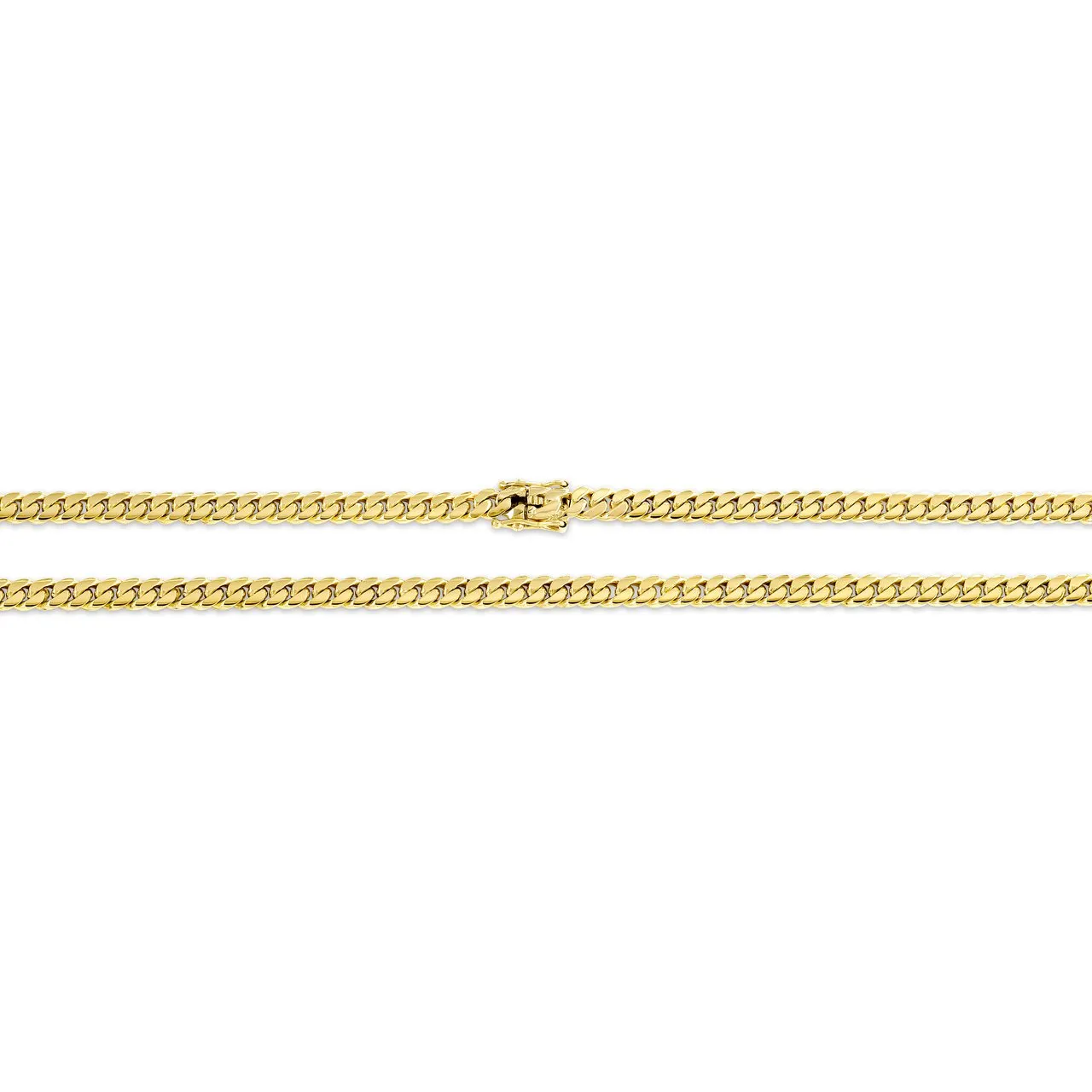 10K Yellow Gold (6.8mm) Miami Cuban Link Chain (20" - 30")