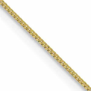 10k Yellow Gold Box Chain .5MM