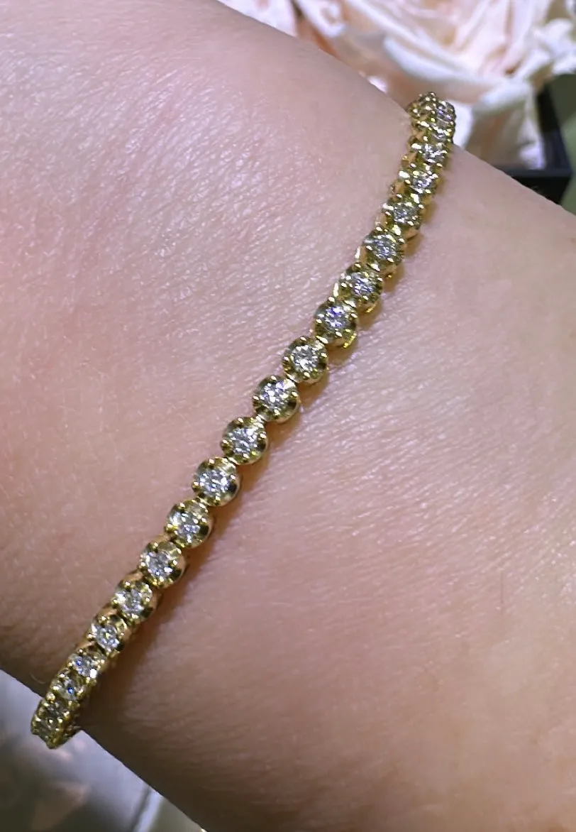 1.15carat Diamond Tennis Bracelet