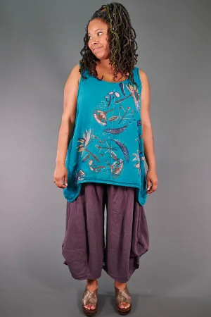 1196 Swing Linen Tank-Harper-Matisse Garden