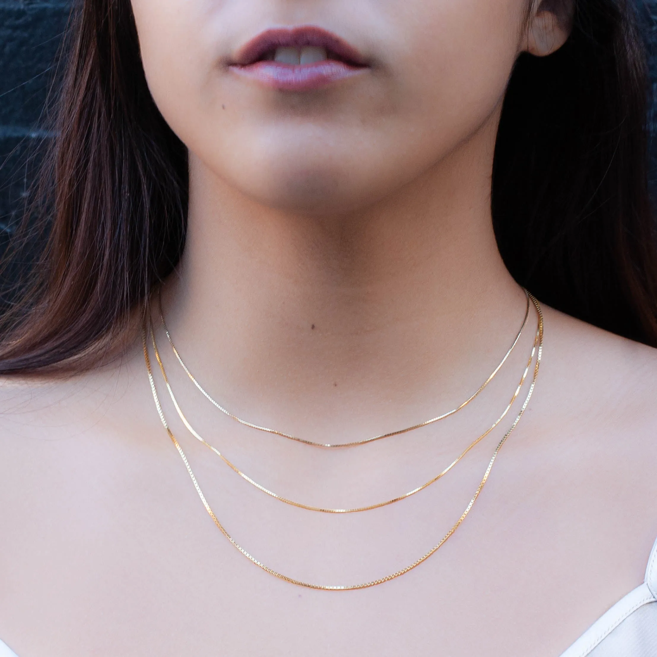 14k Box-Link Chain