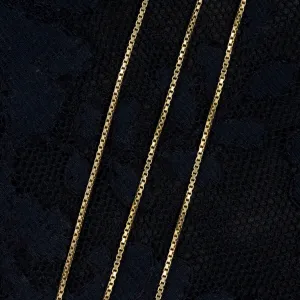 14k Box-Link Chain
