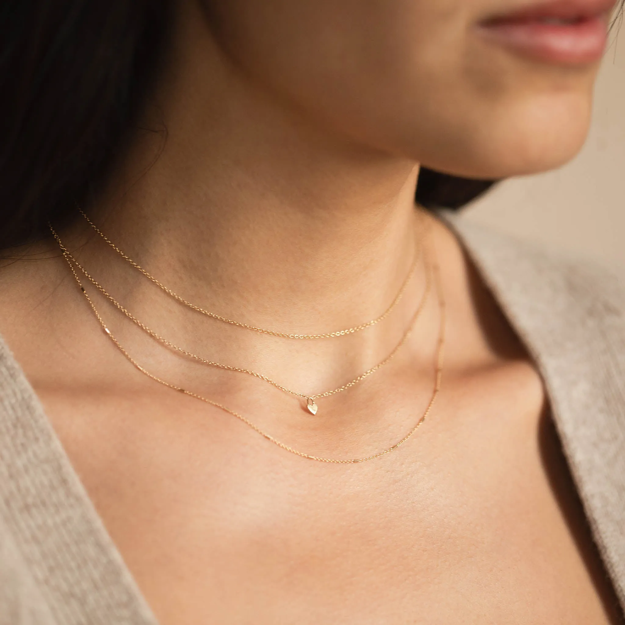 14k Cable Chain Necklace