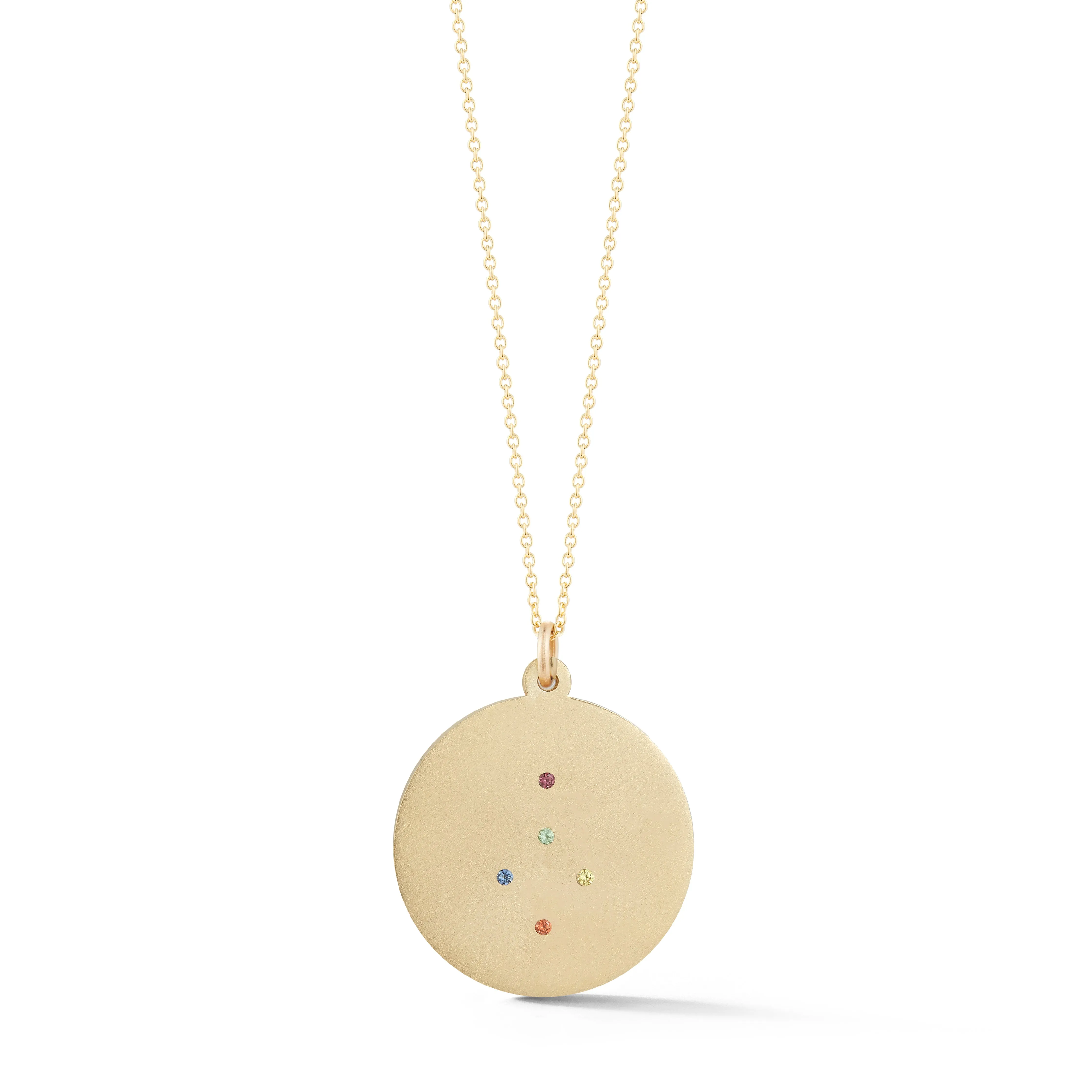 14K Gold Butterfly Charm Chain Necklace