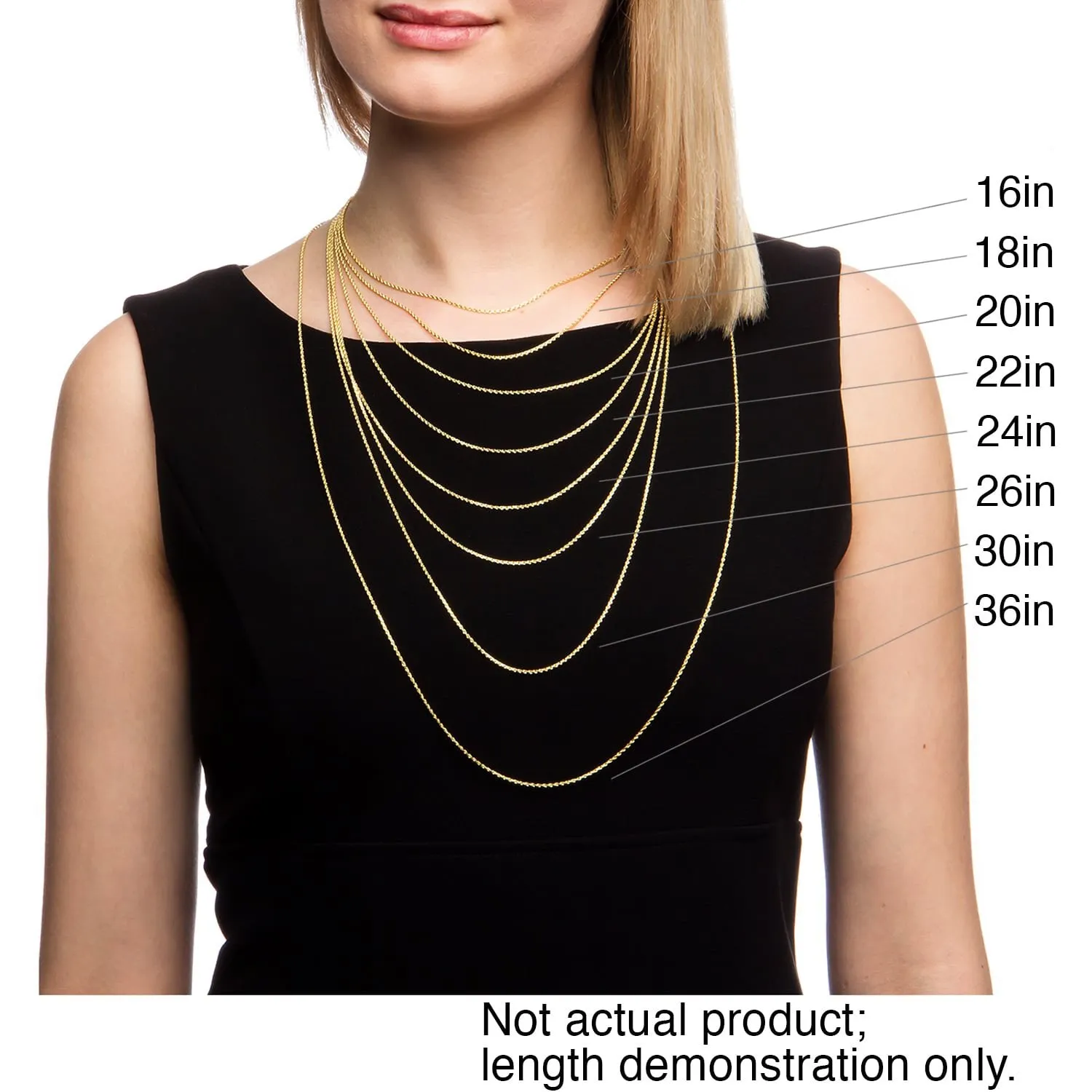 14K Yellow Gold 2mm Rolo Chain