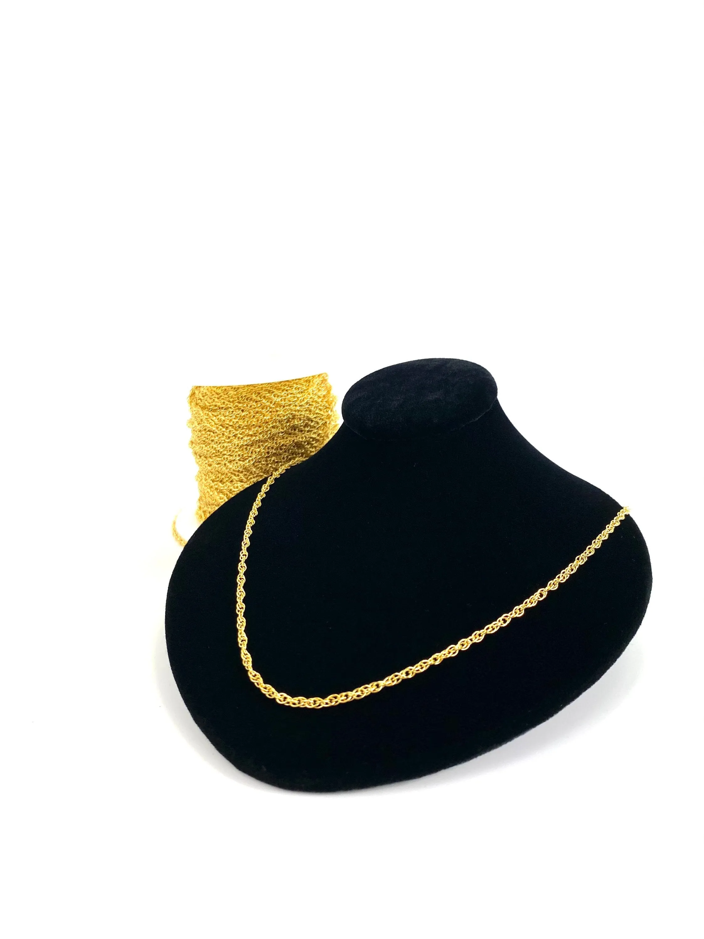 14KGF 1mm Rope Chain, 14KGF, 14K Gold Filled, 14K Gold Fill, 14K Gold, Sku: 15R
