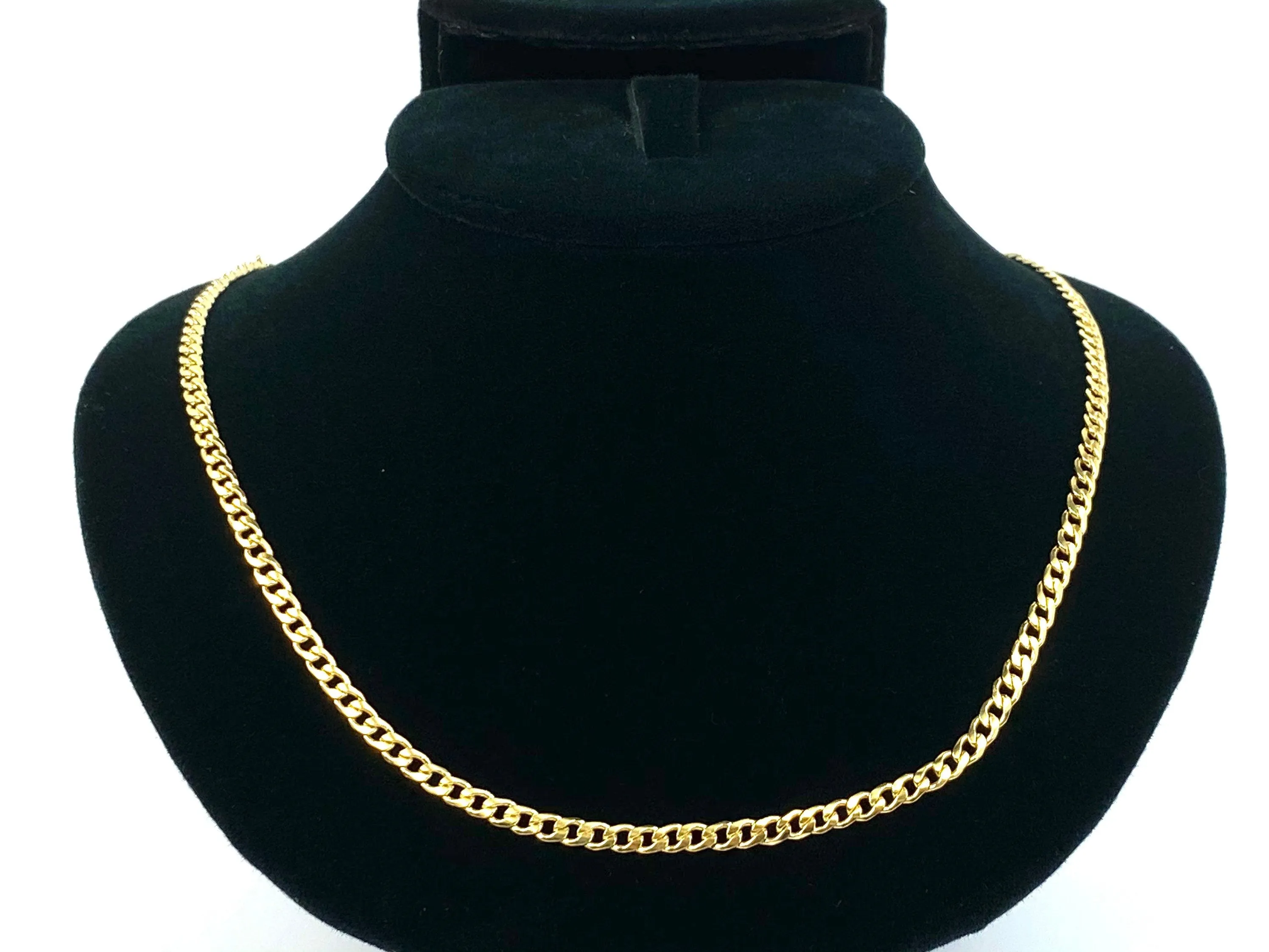 14KGF 20” 3.0mm Cuban Curb Chain, 14KGF, 14K Gold Filled, 14K Gold Fill, 14K Gold, Sku: S3309CHR-20