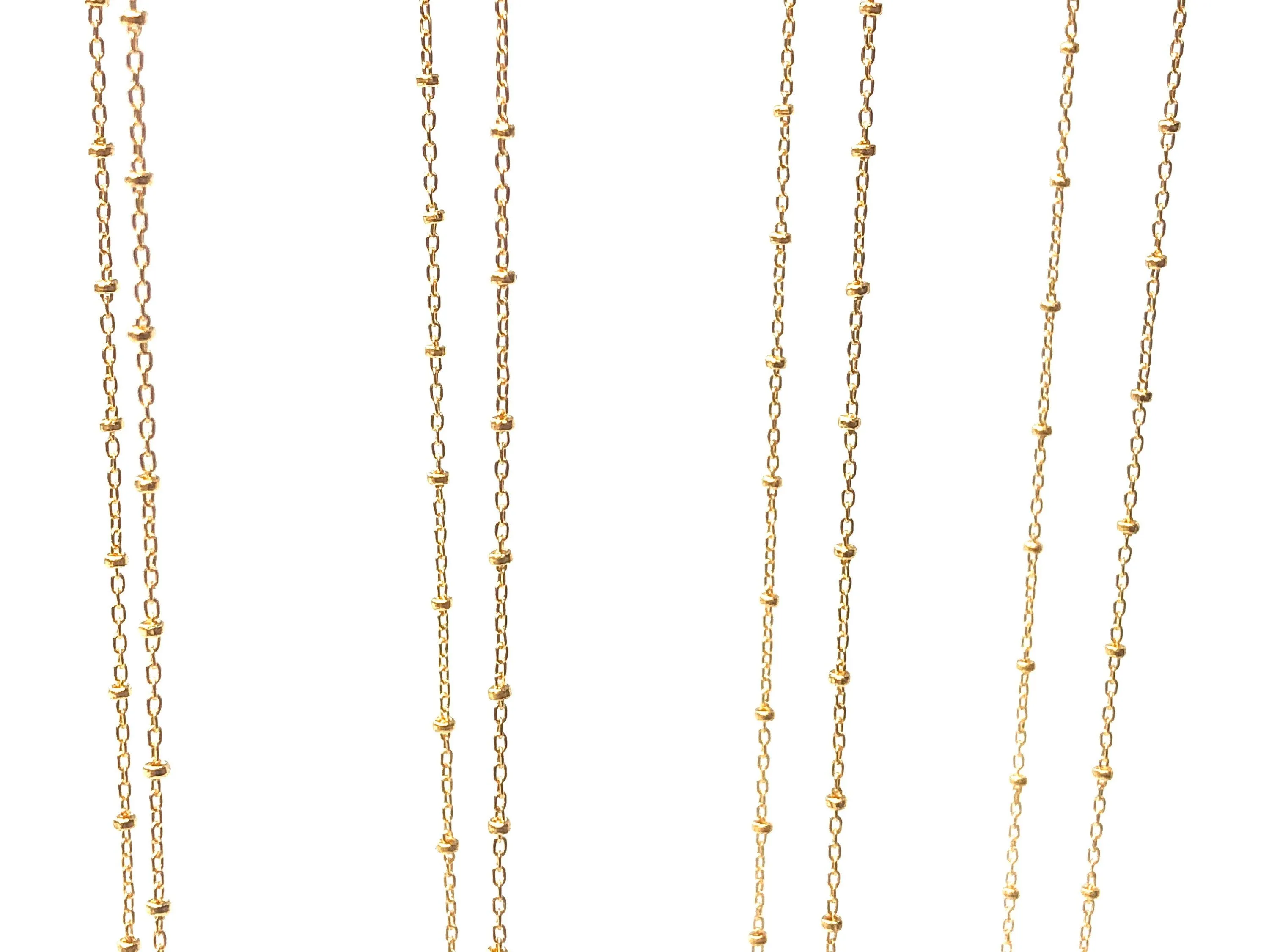18” - 24 “ inch satellite 14KGF chain , 14K gold filled , SKU # SM879/29