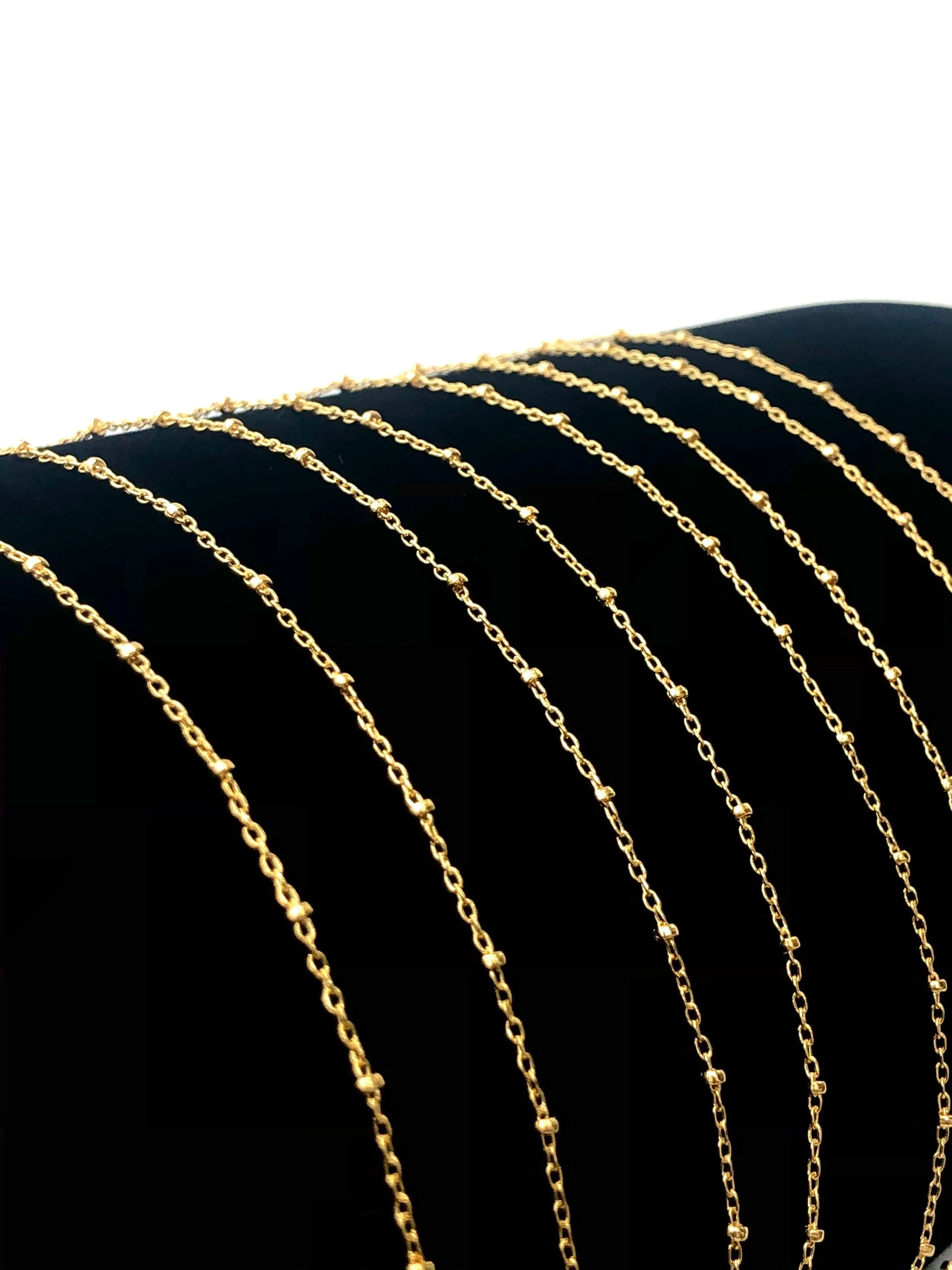18” - 24 “ inch satellite 14KGF chain , 14K gold filled , SKU # SM879/29