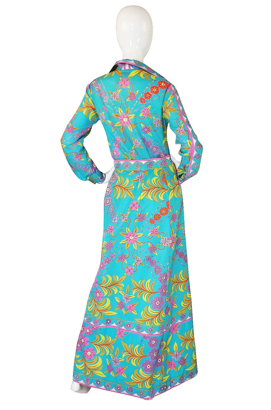 1960s Tropical Emilio Pucci Top & Skirt Set