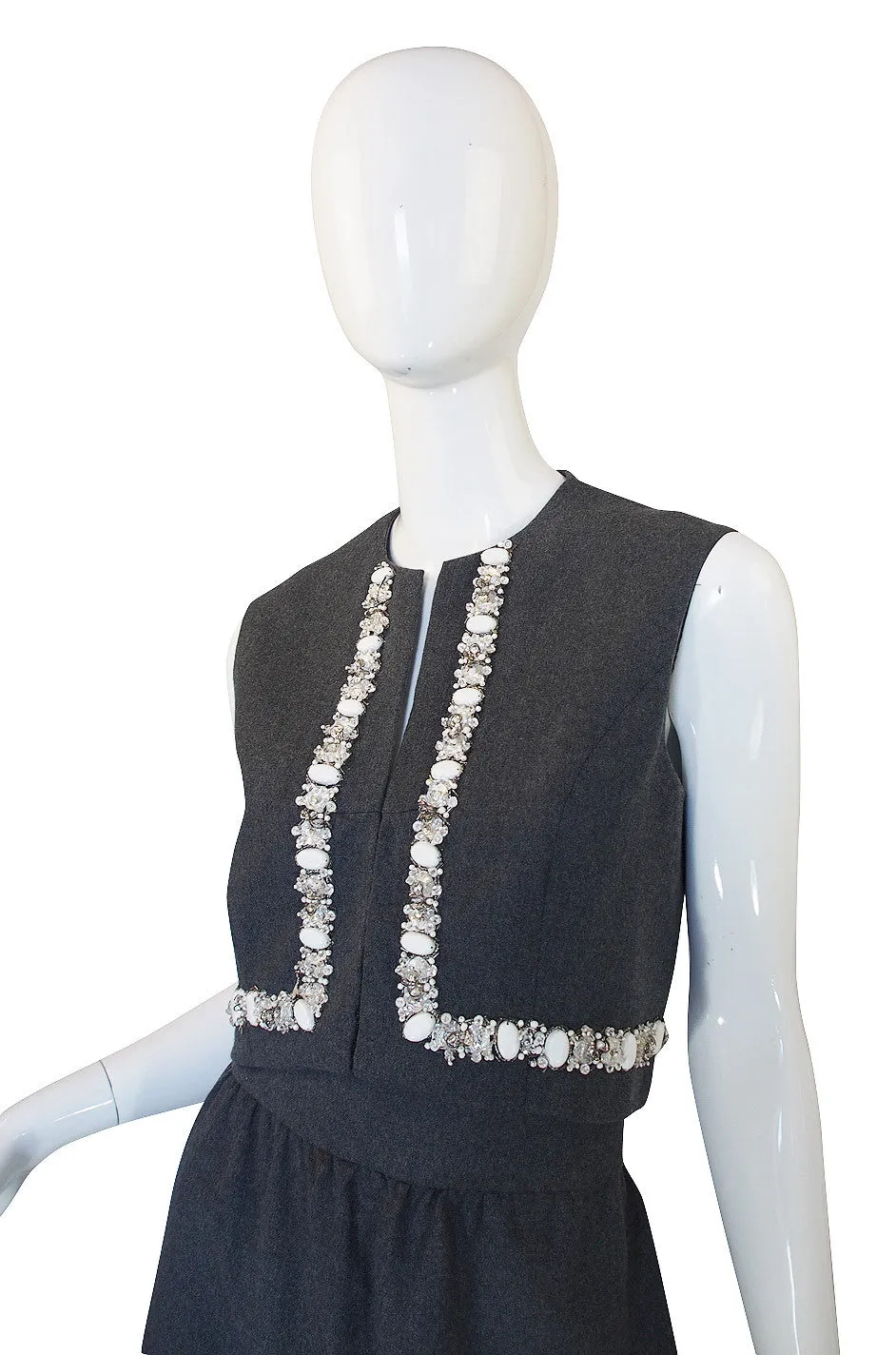 1970 Embellished J.G. Couture Vest & Skirt