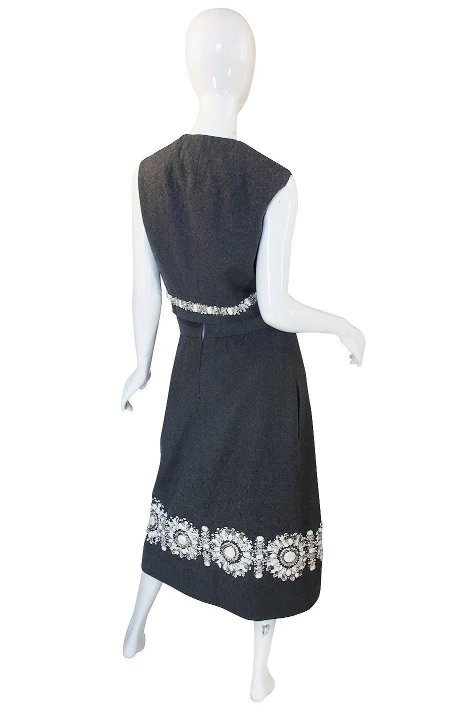 1970 Embellished J.G. Couture Vest & Skirt