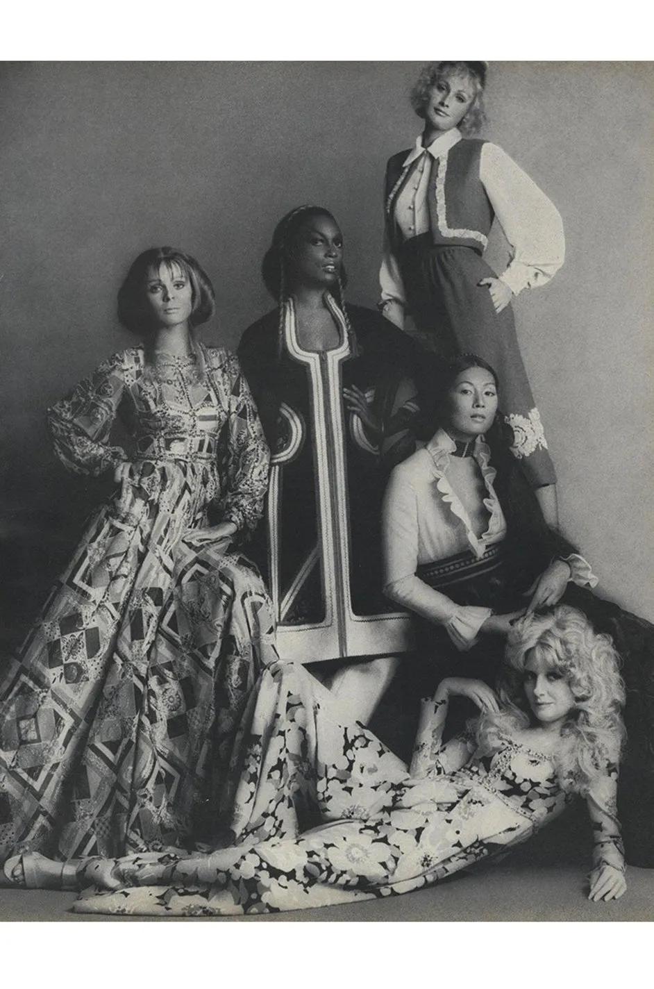 1970 Embellished J.G. Couture Vest & Skirt