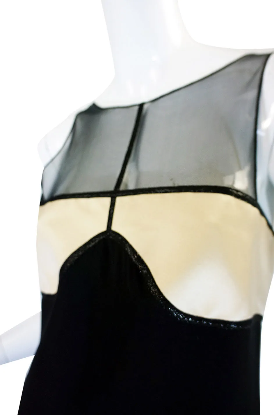 1990s Geoffrey Beene Graphic Shift Dress
