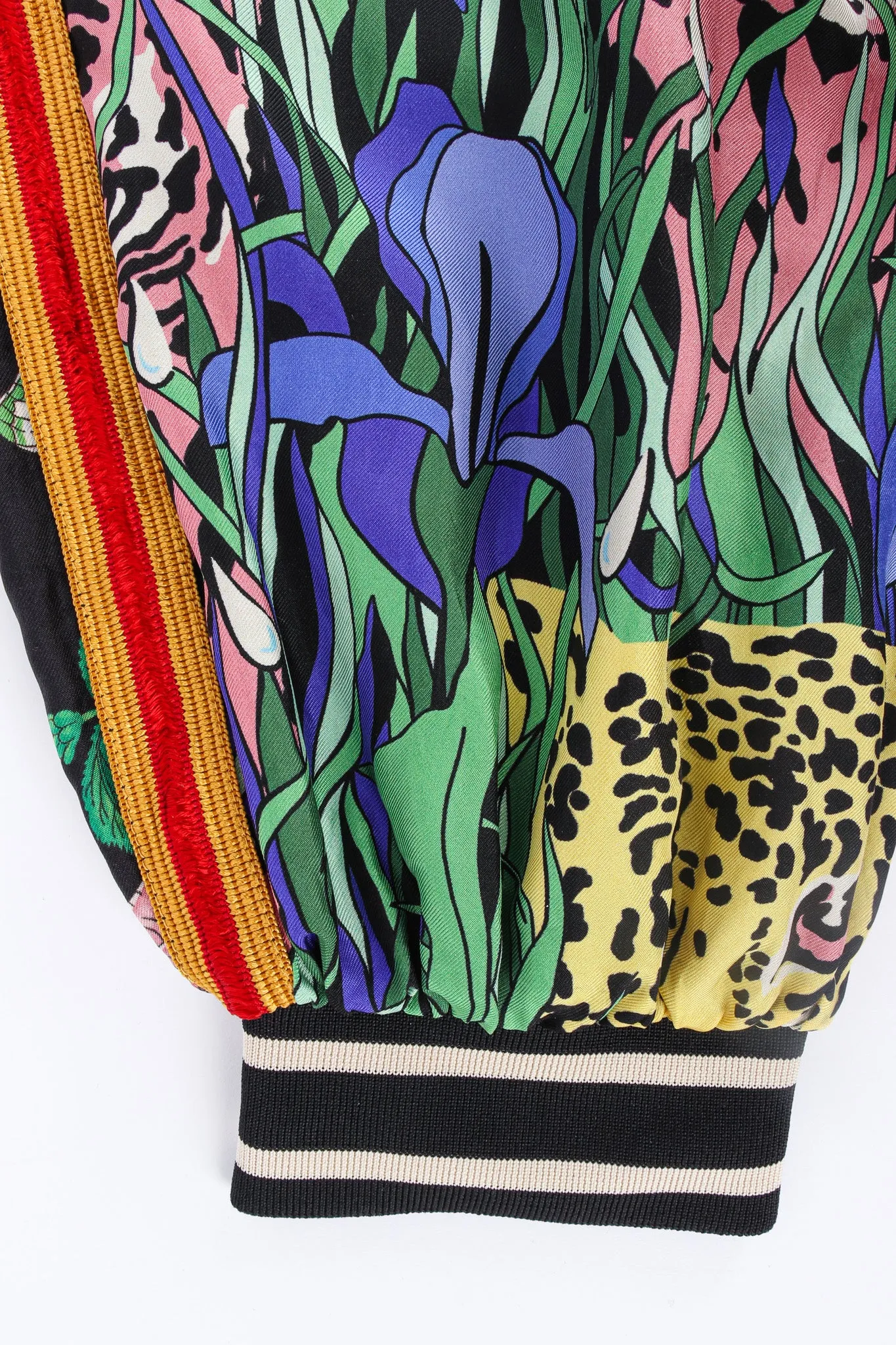 2019 A/W Feline Garden Silk Pant