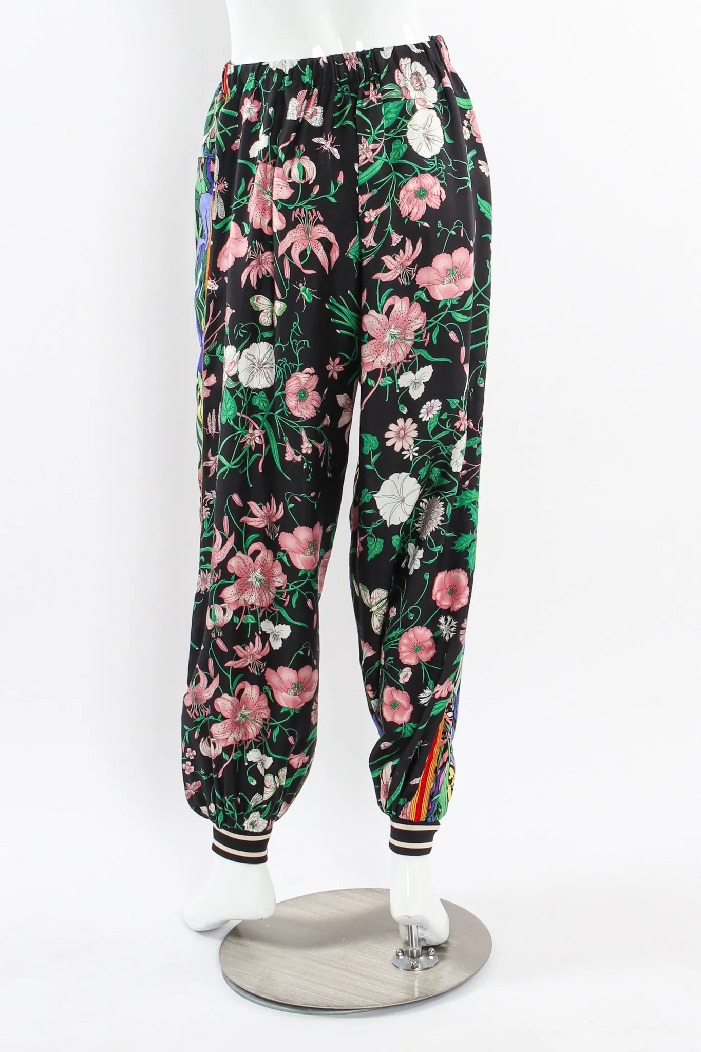 2019 A/W Feline Garden Silk Pant