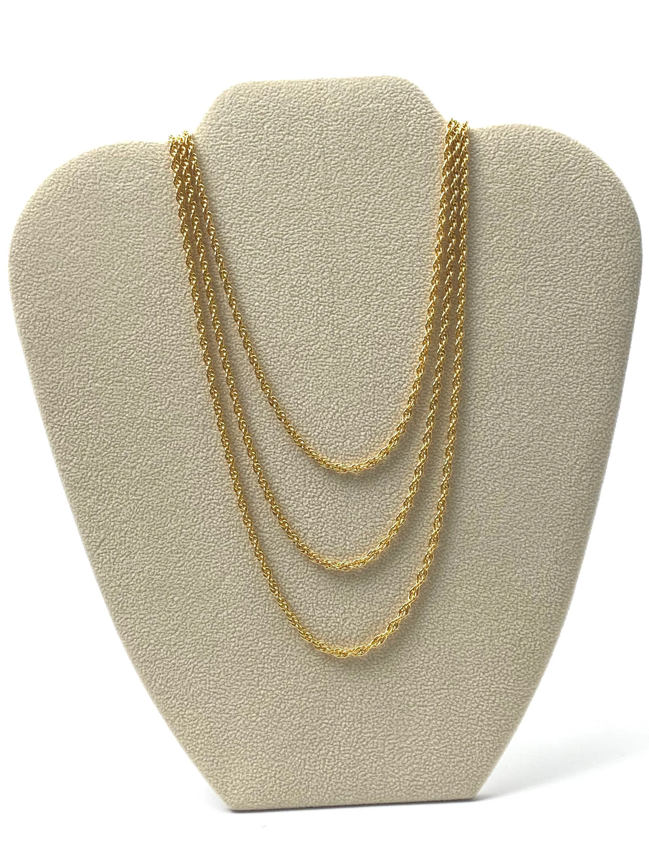 2.2mm 14KGF double rope chain, 20” - 24” chain, SKU# 22R