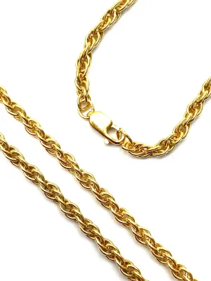 2.2mm 14KGF double rope chain, 20” - 24” chain, SKU# 22R