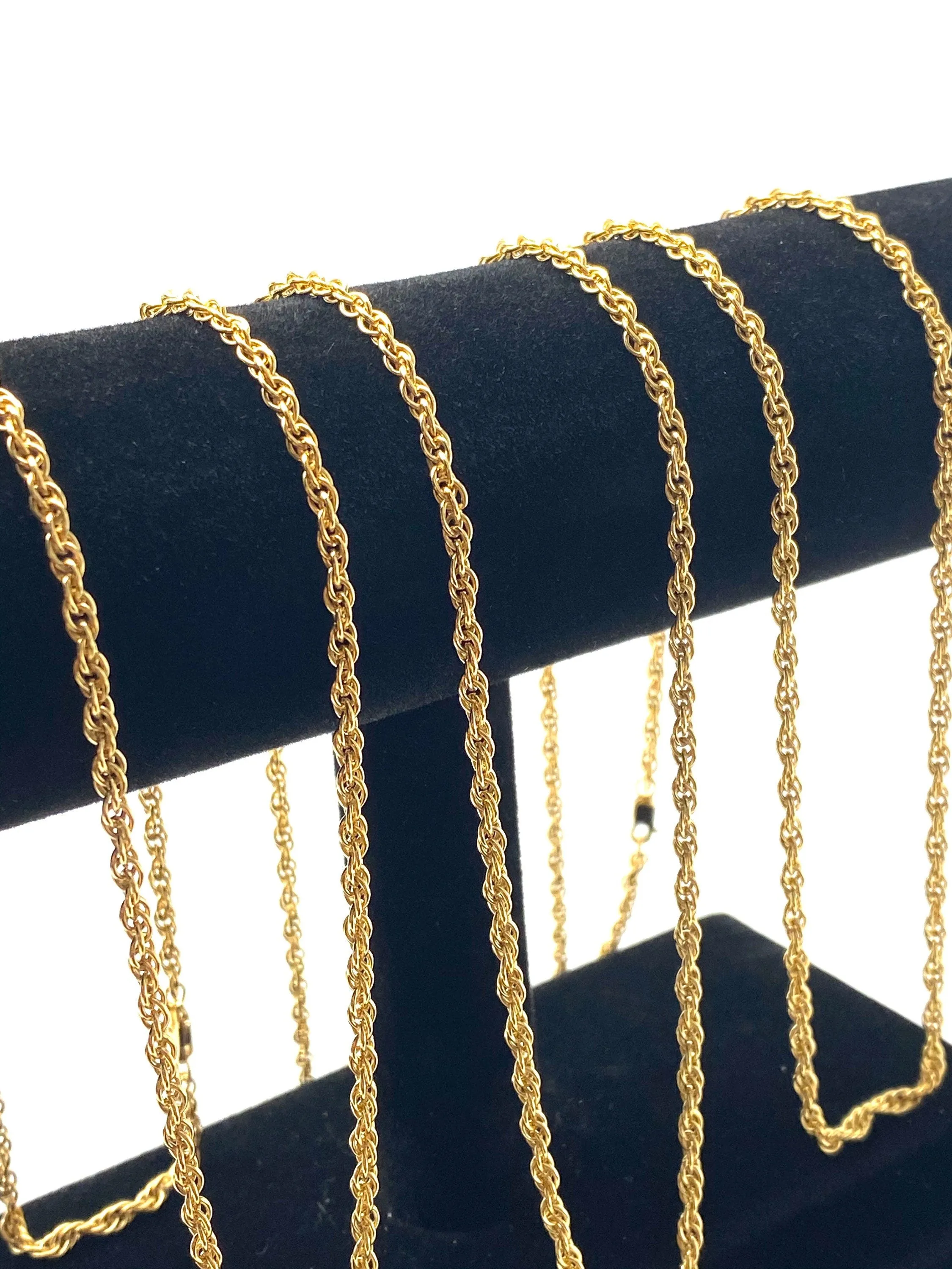 2.2mm 14KGF double rope chain, 20” - 24” chain, SKU# 22R