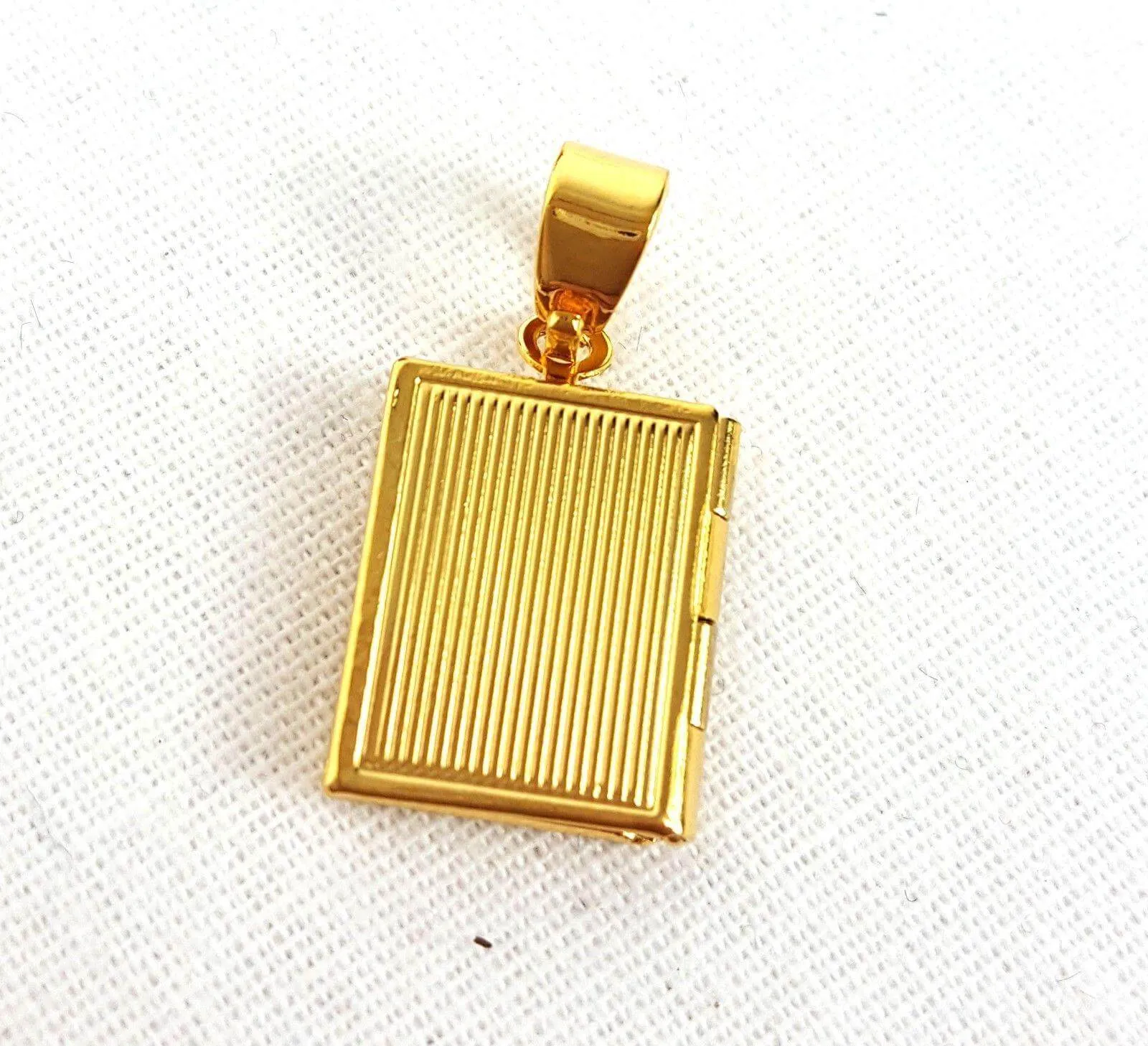 24k Gold Plated Islamic Pendant Copper Necklace