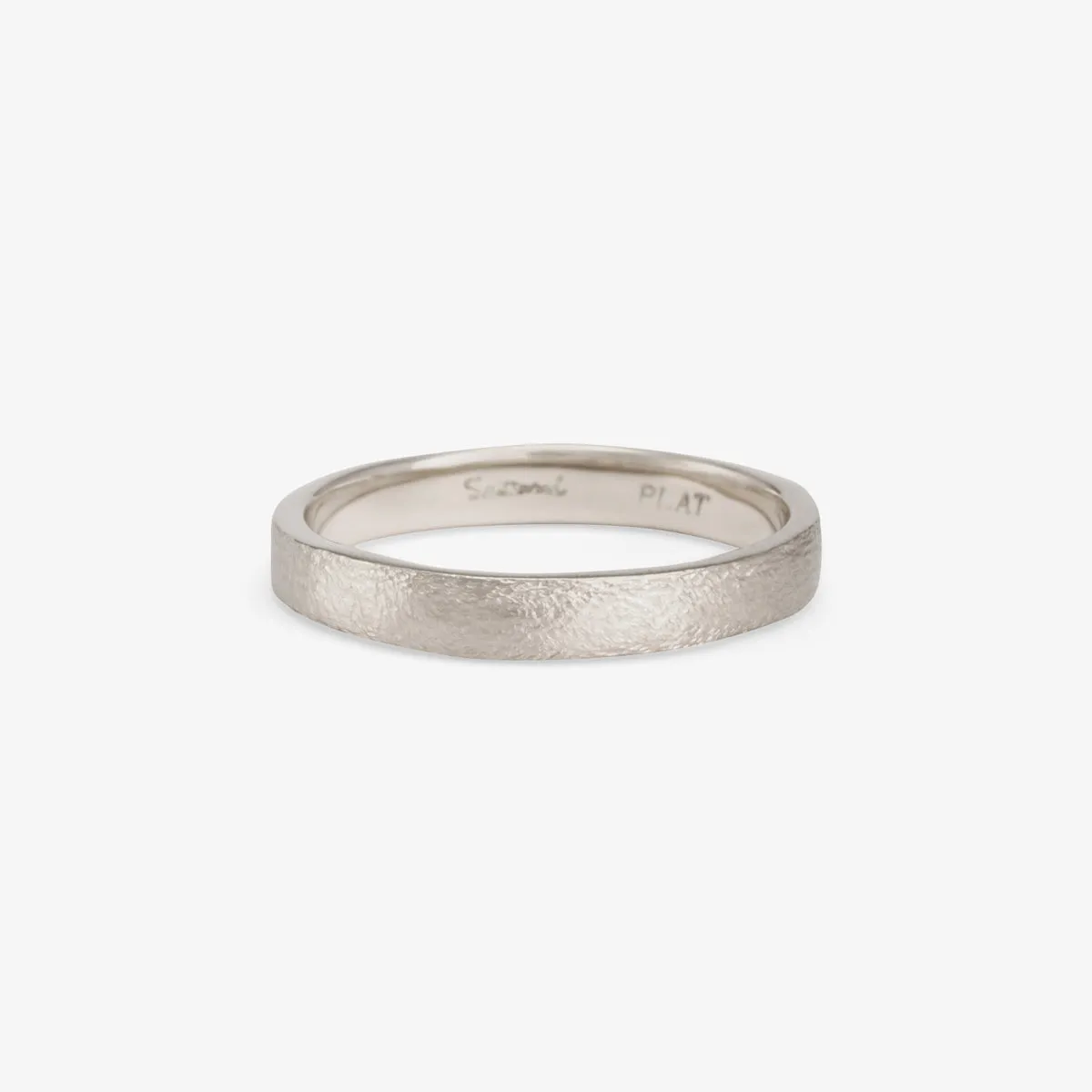 2.75mm Rough-Textured Square Band | R7402