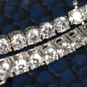 2MM-4MM VVS Moissanite Tennis Chain 925 Silver