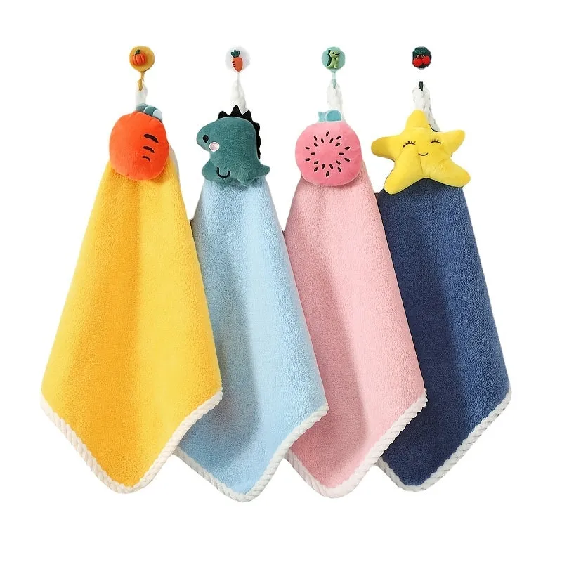3PCS Cartoon Kitchen Cleaning Towels