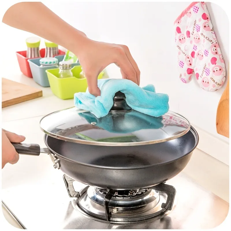 3PCS Cartoon Kitchen Cleaning Towels