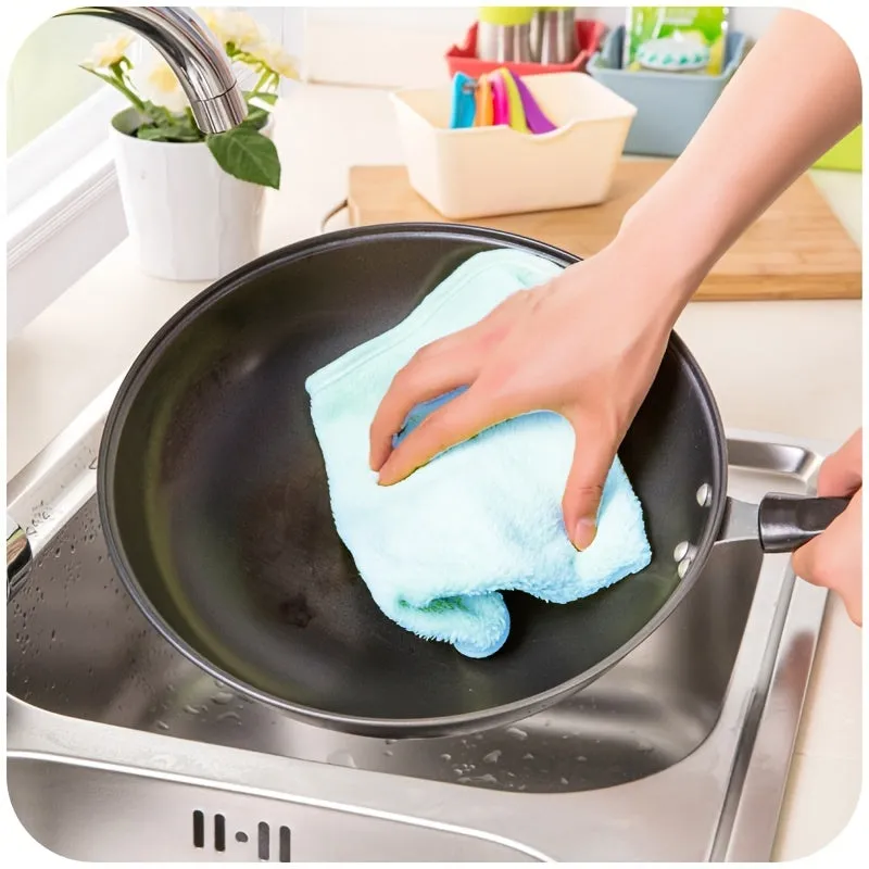 3PCS Cartoon Kitchen Cleaning Towels