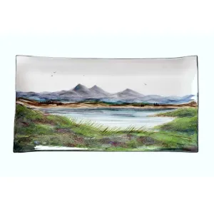 42cm Large Rectangle Dish |  Landscape