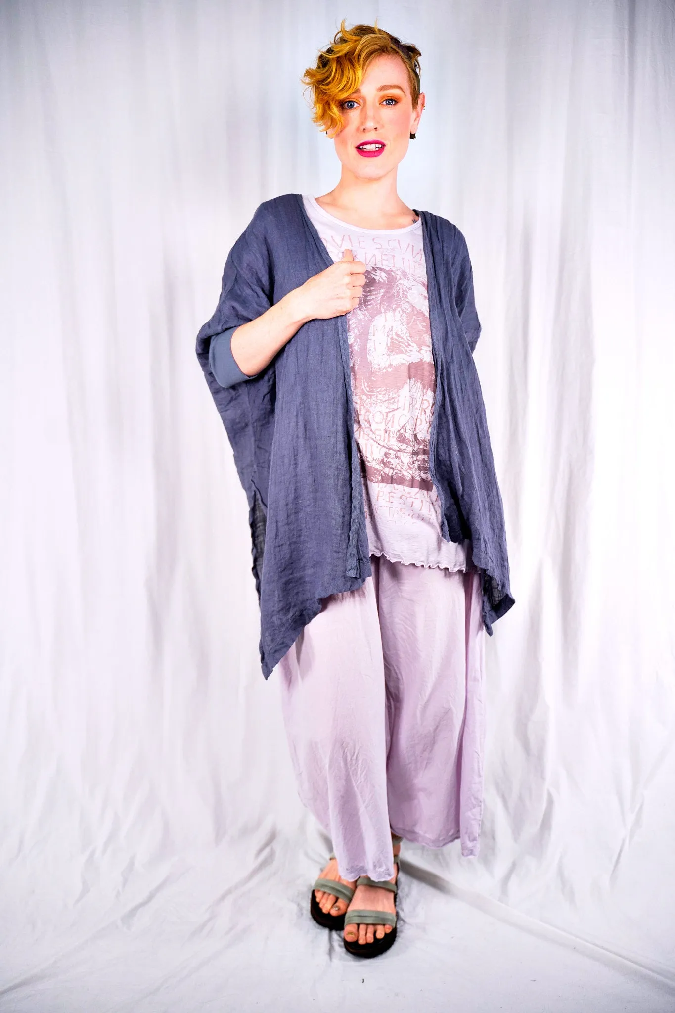 5253 Crinkle Cardi River Mist-P