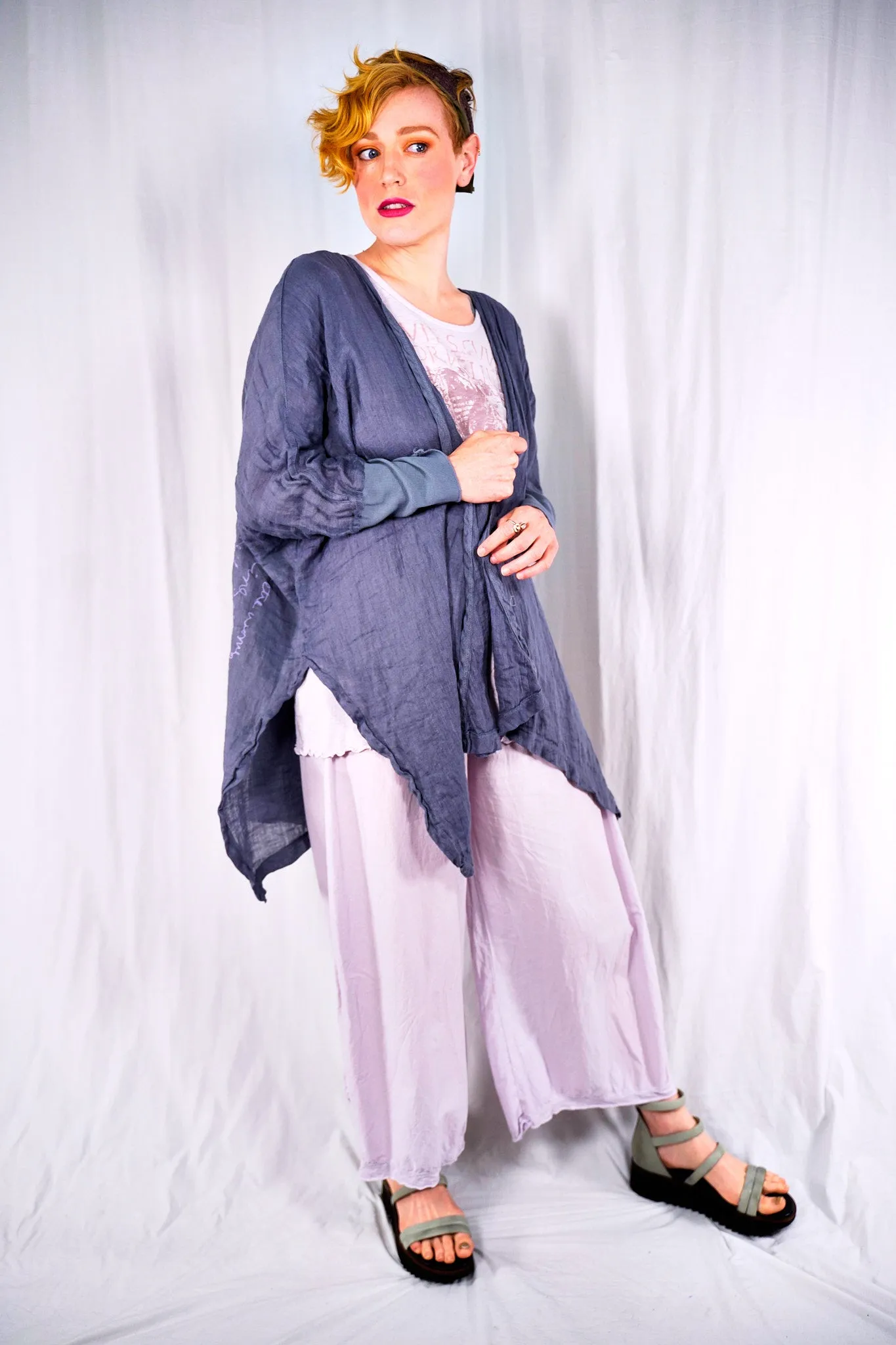 5253 Crinkle Cardi River Mist-P