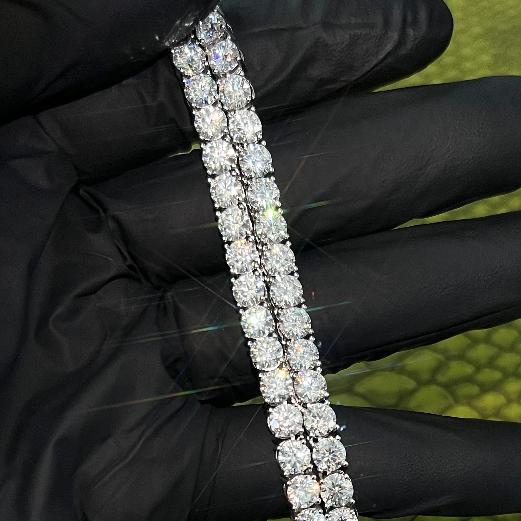 5MM D Color VVS Moissanite Tennis Chain