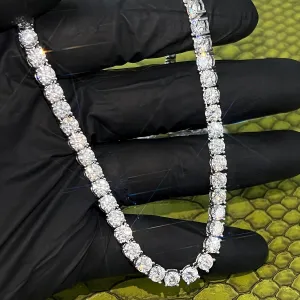 5MM D Color VVS Moissanite Tennis Chain