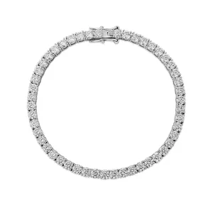 5mm Round Cut Diamond Bracelet