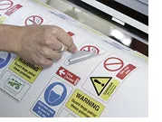 75mm Square Printed Labels