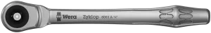 8003 A Zyklop Metal Ratchet with push-through square and 1/4" drive
