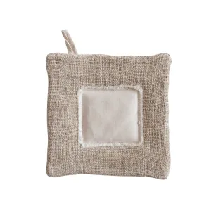 8" Woven Hemp Pot Holder