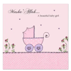 A Beautiful Baby Girl Card