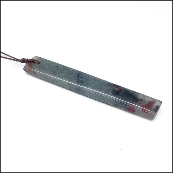 African Blood Jasper Gemstone Pendant