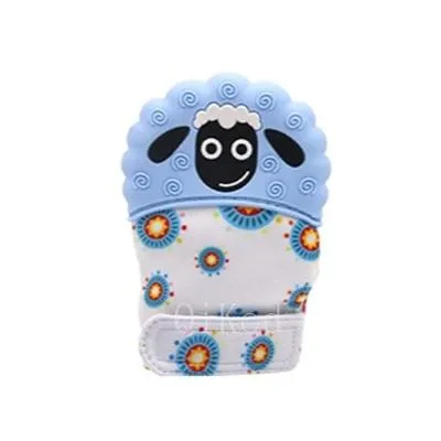 Animal Cartoon Baby Teething Gloves