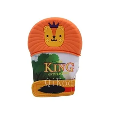 Animal Cartoon Baby Teething Gloves