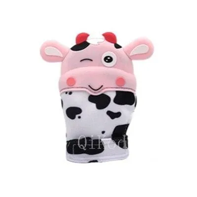 Animal Cartoon Baby Teething Gloves