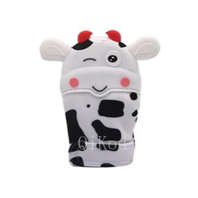 Animal Cartoon Baby Teething Gloves
