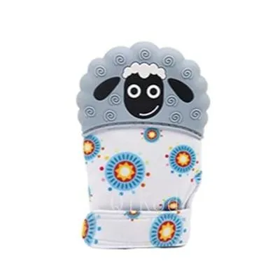 Animal Cartoon Baby Teething Gloves