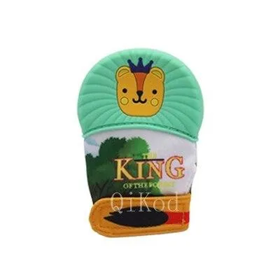 Animal Cartoon Baby Teething Gloves