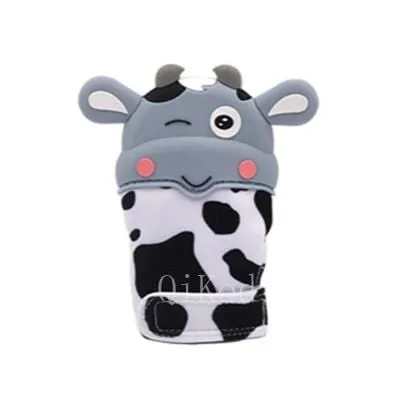 Animal Cartoon Baby Teething Gloves