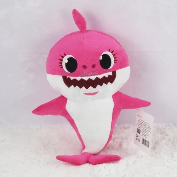 Baby Shark With Cartoon Music Plush Toy
