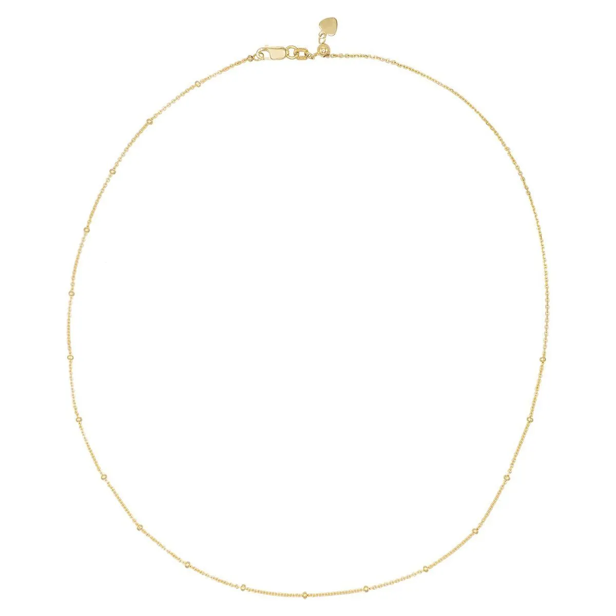 Ball Chain Choker/Necklace 14K